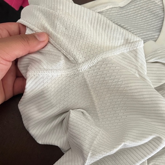 Lululemon White Long Sleeve Top - Picture 4 of 6